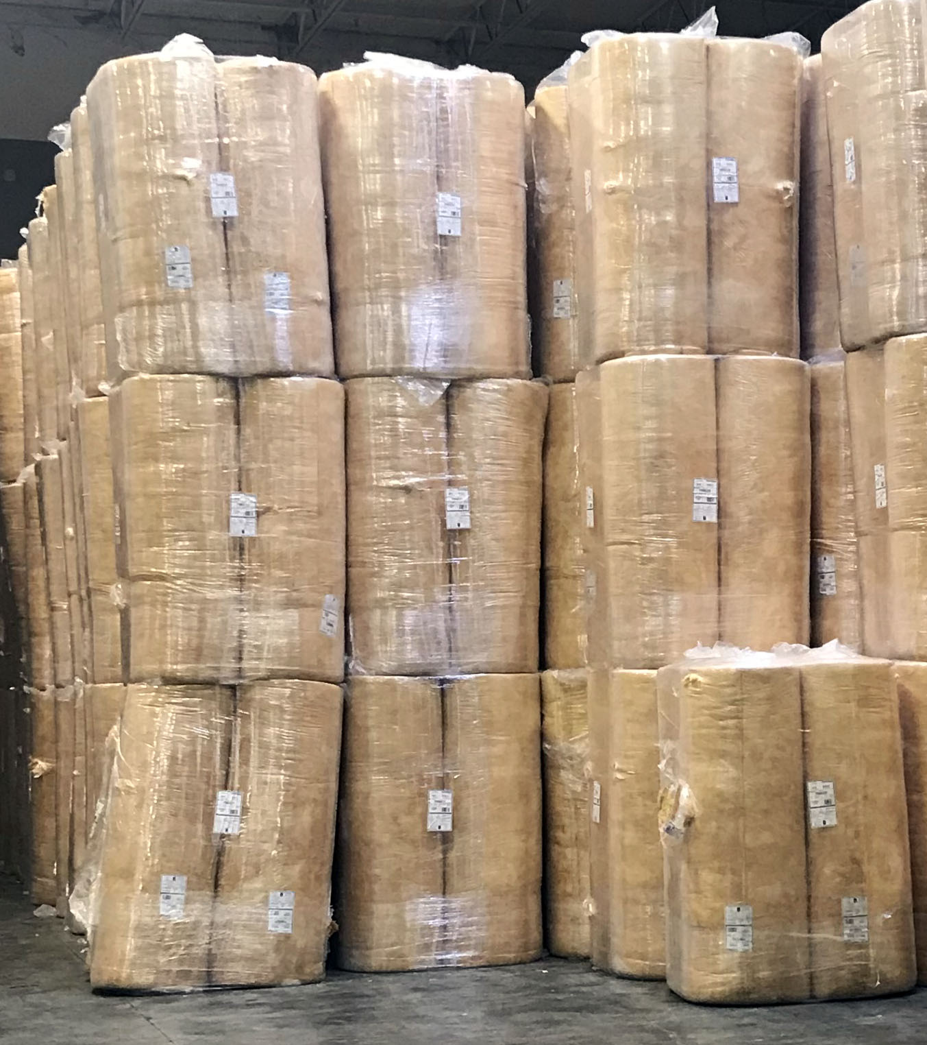 Natural Insulation Hemp Bats R13 2x4 studs 400sf — Material Warehouse