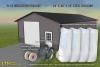 R-13 Insulation Package for a 24' x 40' x 10'