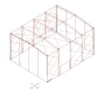 80' x 100' x 50' Steel Building for Sale - harrisburg, IL 62946