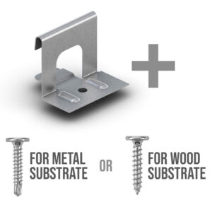Buy clips and screws for commercial snap lock metal standing seam roofing