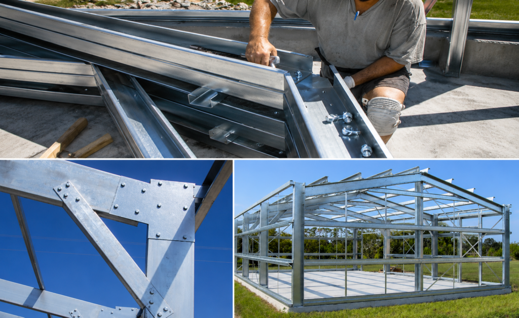 Steel Building Assembly